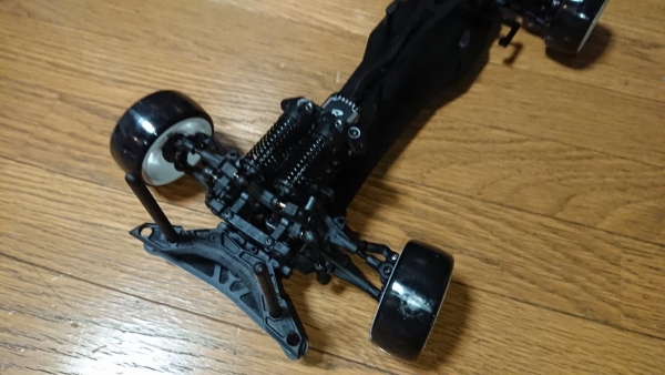 色移り有り SAKURA D5MR 用 アルミシャーシ 2ミリ厚み 黒アルマイト